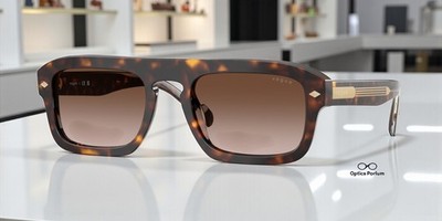 VOGUE VO5620S W65613 Dark Havana Gradient Brown 53 mm Men's Sunglasses