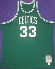 Authentic Larry Bird #33 Mitchell & Ness Boston Celtics 1985-1986 Jersey 54