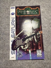 Mr. Bones (Sega Saturn, 1996) Disc 1, 2 & Manual Only T&W
