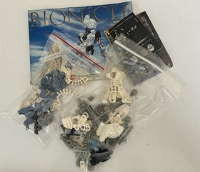LEGO Bionicle Toa Kopaka 8536 & Tohunga Matoro 1393 (no disk)