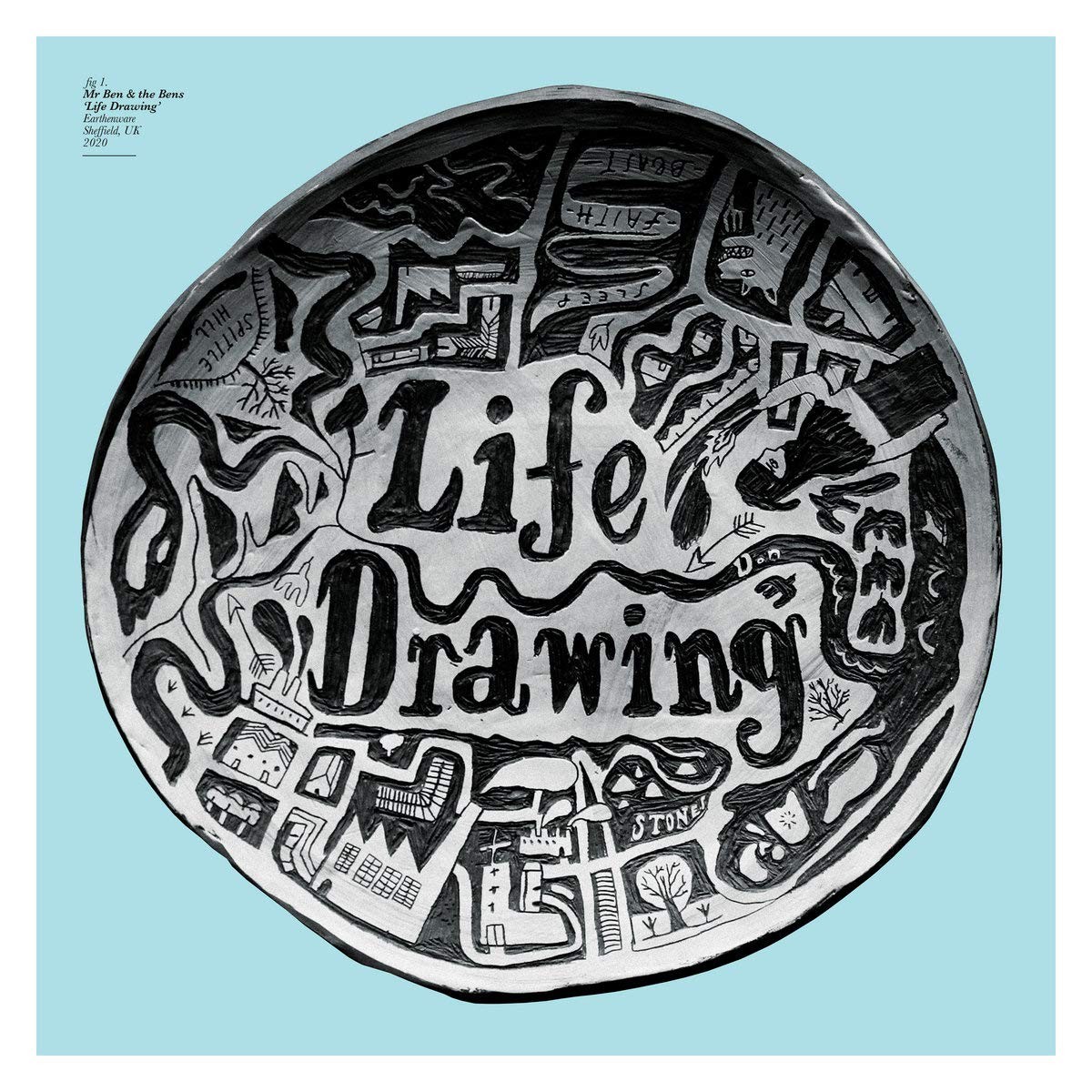 Mr Ben E I Bens Life Drawing LP Vinyl NUOVO
