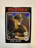 2024 Topps Heritage High Number - Rookies Alek Jacob #184 Chrome Black /75 (RC)