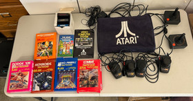Atari 2600 VCS Console System with Games Tested