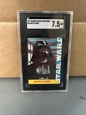 1977 Wonder Bread Star Wars DARTH VADER 590 SGC 7.5