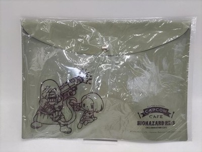 09 Capcom Cafe Biohazard RE:3 Jill & Nemesis Flat Case