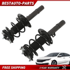 Front Pair Complete Struts Spring Assemblies For 2016-2021 Honda Civic