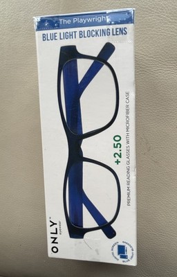 Only eyewear Blue Light Blocking Glasses +2.50 Blue