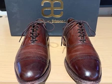 Allen Edmonds "Fifth Avenue" Cap-Toe Oxfords 8 E Dark Chili