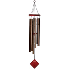 Woodstock Bronze 37" Long Chimes of Earth