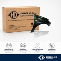 KotflÜGel Vorne Rechts Diederichs 4455006 FÜR Dacia Fender SeitenflÜGel