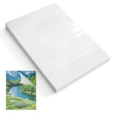 Self Adhesive Laminating Sheets A7 Seal Laminate 50 Pcs S, clear 