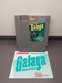 Galaga: Demons of Death (Nintendo NES) Autentico - Testato 