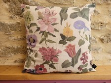 Liberty Designer House Kissenbezug Floralia Blumenmuster Stoff & grüner Samt F