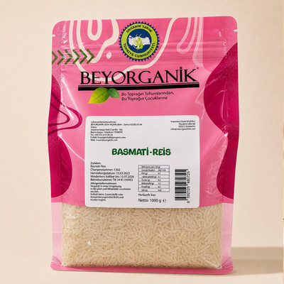 Bio Basmati Reis - Beyorganik Basmati Pirinç
