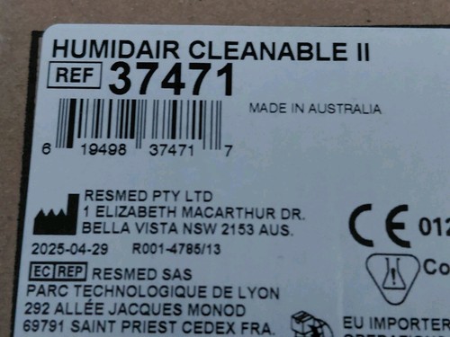 ResMed Humidair Cleanable II 37471 For CPAP Machine Please Read  - Picture 4 of 8