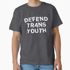 defend trans youth Classic T-Shirt Made in USA/AUS T-Shirt S-2XL
