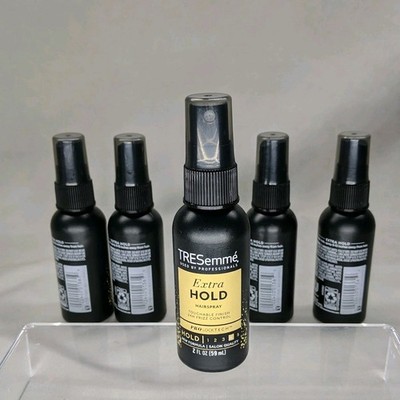 Tresemme Hairspray Extra Hold Travel Size 2oz Anti Frizz Styling 5pc
