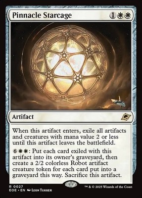 *MtG: 2x PINNACLE STARCAGE - Edge of Eternities Rare - magicman-europe*