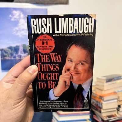 Way Things Ought to Be by Rush H. Limbaugh III (1993, Mass Market)