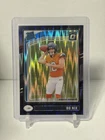 2024 Panini Donruss Optic - Rated Rookie Bo Nix #209 Purple Shock Prizm (RC)