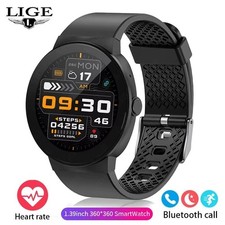 LIGE Women Smart Watch I68 Waterproof Bluetooth Call Watch for Women Smart ML04G
