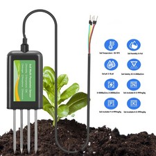 8-in-1 Soil Tester NPK PH EC Temp Humidity RS485 Meter