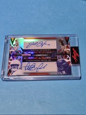 2023 Leaf Vibrance Justin Herbert Fernando Tatis Jr Dual Auto 1/2 Autograph 