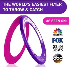 The Activ Flyer Ring Flyers Pink/Purple Beach/Outdoor Toy New