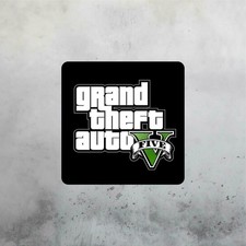 GTA5 Aluminum Sign 18in x 18in - Gaming Wall Art Video Game Sign
