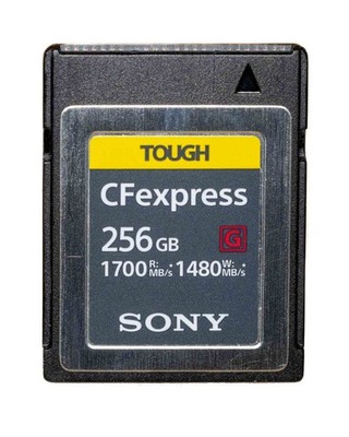 SONY 256GB Tough CFexpress Type B Memory Card, Used
