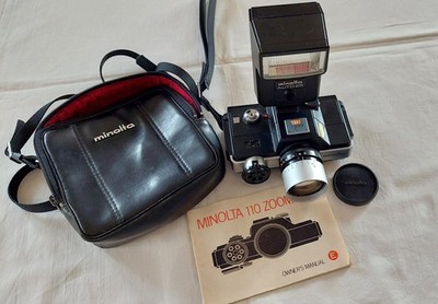 Minolta 110 ZOOM SLR F. Cam. with Rokkor-Macro 25-50mm f=4,5