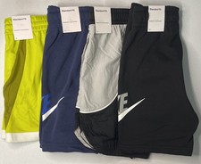 Nike Boys Youth Shorts Lot Of 4 Size XS Various Colors Styles NWT