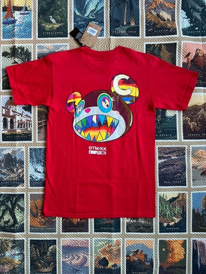 #ad #ad Takashi Murakami x Chicago Cubs x ComplexCon Chicago Red Short Sleeve Shirt S $149.99