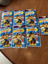 Nickelodeon Paw Patrol Play Pack Mini Lot of 7 New Sealed