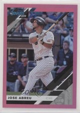 2019 Panini Donruss Holo Pink Jose Abreu #64 xq3