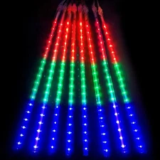 240/360 LED Outdoor Meteor Shower Fairy String Lights Xmas Falling Rain Decor