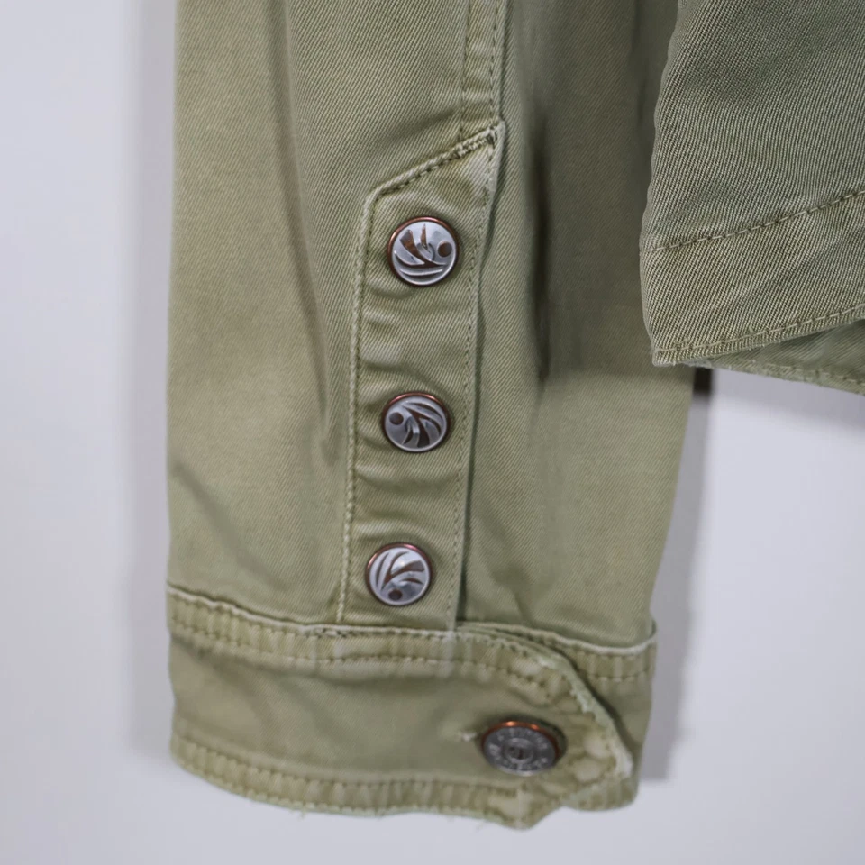 Sanctuary Los Angeles Women's Military Utility Army Green Jacket Medium 17x23 - Image 3 of 4