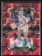 2024 Panini Select WNBA Prizms Red Ice #54 Courtney Williams Minnesota Lynx
