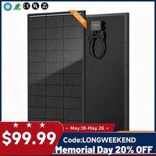 12V 300W Watt Mono Solar Panel N-Type 18BB Po...