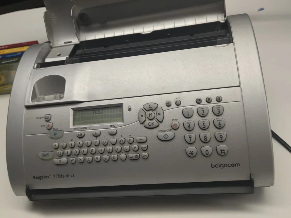 Belgafax 170ts Dect Fax Machine For Parts - Bild 4 von 4