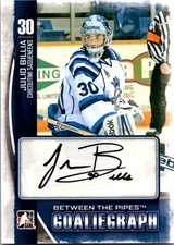 2013-14 In The Game Between the Pipes #A-JB Julio Billia Goaliegraphs
