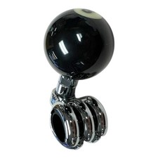 Black 8 Pool Ball Billiards Steering Wheel Spinner Suicide Knob Black 8 Pool Ball Billiards Steering Wheel Spinner Suicide Knob