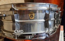 RARE VINTAGE LUDWIG 1960s PRE SERIAL  5X14 PROTOTYPE ACROLITE SNARE DRUM 