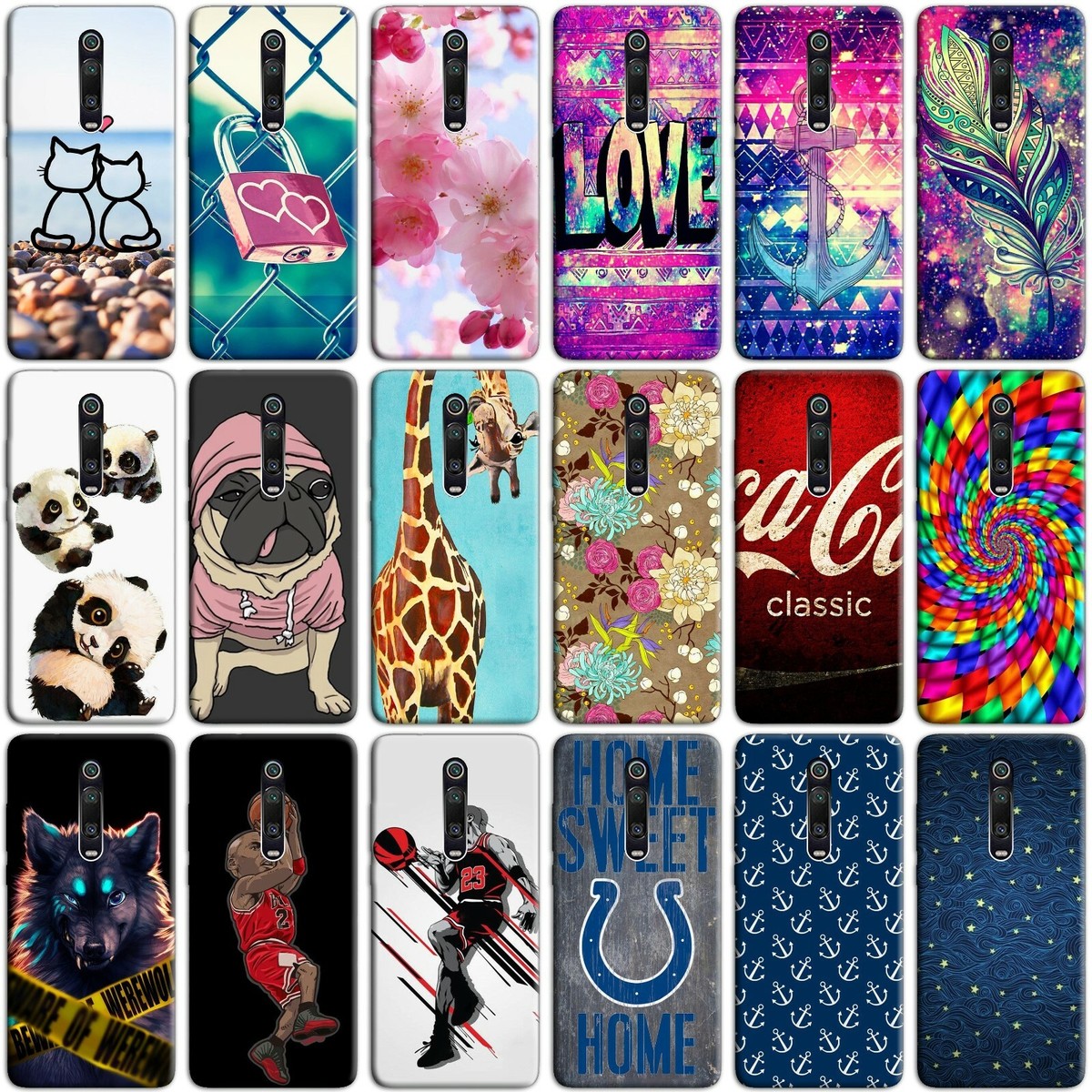 Custodia Morbida In Silicone TPU Per Xiaomi Mi 9T - Fantasia U3 - Mixroom