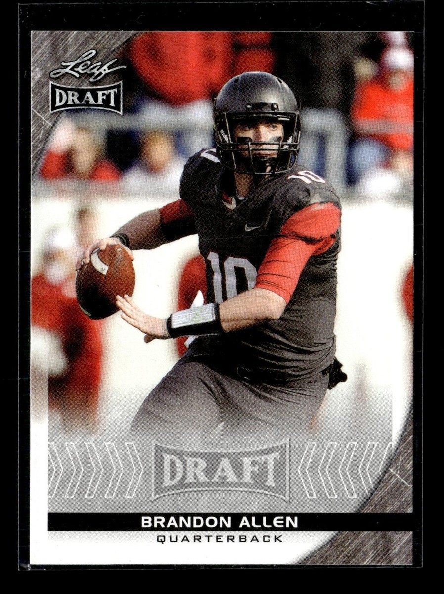 2016 Leaf Draft #6 Brandon Allen RC Arkansas Razorbacks