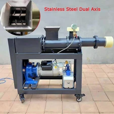 110V Ceramic Vacuum Clay Maker,Stainless Steel Pug Mill Pottery Making Machine