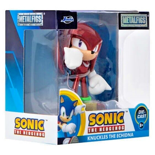 Jada Knuckles the Echidna Metalfigs 2.5” Sonic Action Figure Die-Cast - Picture 2 of 5