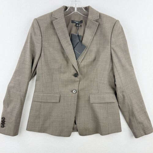 $198 Ann Taylor Suit Coat Petite Wool Blend Jacket Size 4P (4-Petite), New w/Tag