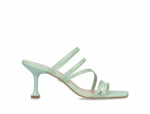 Carvela Kurt Glory Croc Print Strappy Sandals, UK 5/38 - Picture 2 of 6