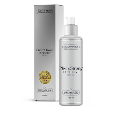 Massage Gel EXCLUSIVE Massageöl mit Pheromonen für Männer erotische mit Duft